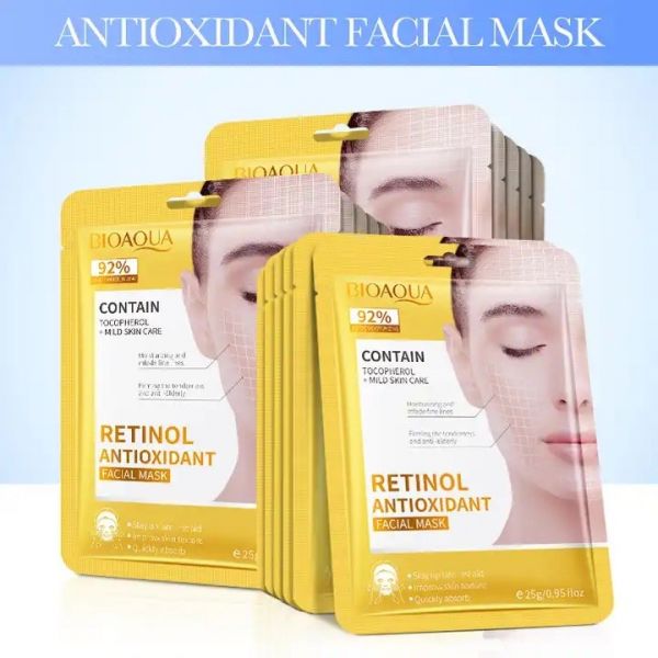 Moisturizing face mask with retinol Retinol Antioxidant
